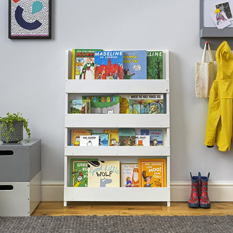 Tidy Books® Kids Bookshelf (Age 0 10) Wall Bookcase for Kids Room