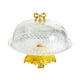 thumbnail image 3 of Soporte para pasteles, plato para servir postres, bandeja decorativa de cocina, expositor de pasteles con base Transparente, 3 of 9
