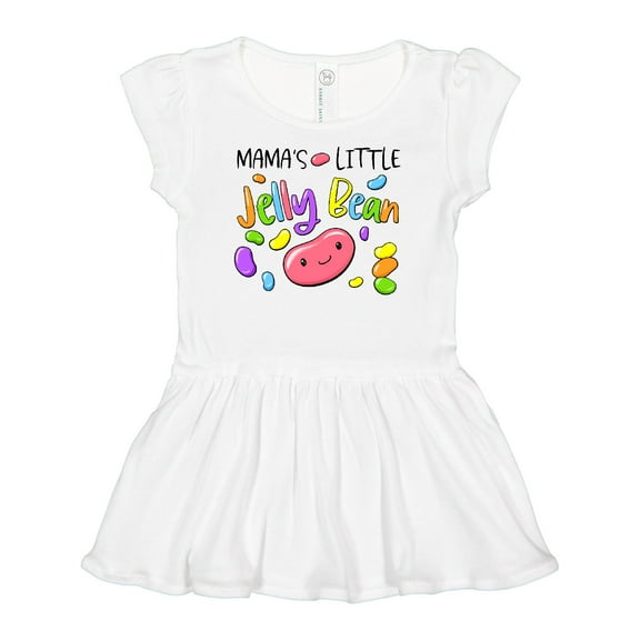 Inktastic Mama's Little Jellybean Cute Easter Candy Girls Baby Dress