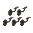 thumbnail image 1 of Design House 182048 Jumbo Main Courante Support&44; Bronze Frotté à l'Huile - Pack de 5, 1 of 11