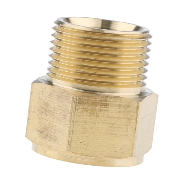 Almencla BRASS 22MM FEMALEx 22MM MALE JET WASH HOSE JOINER COUPLING CONNECTOR ADAPTOR KIT