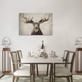 thumbnail image 5 of 7WallArts -Large Elmer the Moose Vintage Rustic Animal Picture for Wall Poster for Living Room 48x32 Inch, 5 of 5