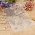 thumbnail image 4 of Ouginx 5.9 by 8.3 Inch Pumpkin Leaves Clear Stamps for Card Making Scrapbooking Arts Crafts Decoration, 4 of 5