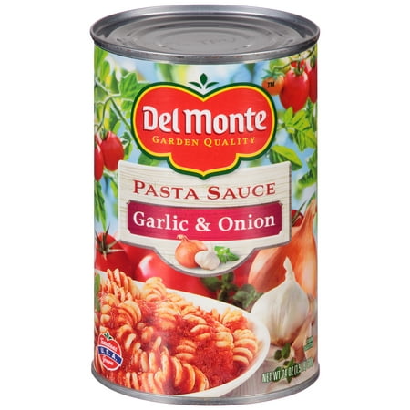  Del  Monte  Garlic Onion Pasta  Sauce 24 oz Can Walmart com