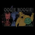 thumbnail image 2 of Men's The Nightmare Before Christmas Boogie and Co Graphic Tee Black 3X Large, 2 of 5