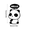 thumbnail image 4 of fsxdhpcsgfc Removable Wall Stickers Stickers Panda Living Room Bedroom Notebook Wall Random Stickers Wall on Tile Door Stickers outside Wall Tile for Bathroom on Wall Tiles Peel And Stick for Living, 4 of 8