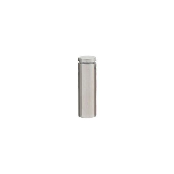 Riwesomey Tornillo publicitario Hueco de alto brillo Diseño aerodinámico Espejo de vidrio Clavo Tuerca ligera Perno Soporte para colgar en la pared 12x20 Herramientas y ferretería 19x60mm Riwesomey TO008095-24B