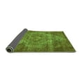 thumbnail image 2 of Ahgly Company Indoor Round Oriental Green Industrial Area Rugs, 6' Round, 2 of 4