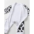 thumbnail image 7 of Infant Baby Boy Girl Clothes Cow Cartoon Long Sleeve Romper Jumpsuits Outfits 0-3 Months, 7 of 7