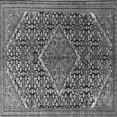 thumbnail image 1 of Ahgly Company Indoor Square Persian Gray Traditional Area Rugs, 5' Square, 1 of 1