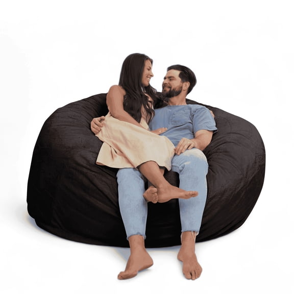 Ultimate Sack 6000 (6 ft.): Giant Family Bean Bag Chair
