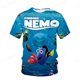 thumbnail image 1 of Camiseta infantil de Disney buscando a Nemo Dory, camiseta gráfica de dibujos animados para bebés, ropa de niña de dibujos animados, top90 de verano para niños Gao Jinjia LED, 1 of 2