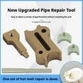 thumbnail image 2 of Water Pipe Repair Tool Kit Ultimate Plumbing Pipe Repair Kit with Self-Fusing Silicone Tape, Sticks, & Pipe Repair Tape Set Portable Leak Fix Kit for Metal & PVC Pipes, 2 of 8