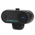 thumbnail image 3 of FreedConn Motocycle Helmet Waterproof Wireless Bluetooth Headset TCOM-VB; /FM Radio/800M Intercom/2 Riders Intercom/ Moto Biking & Skiiing/ 2 in 1 microphone;, 3 of 9