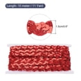 thumbnail image 2 of 11 Yardas de encaje con Lentejuelas Unique Bargains Tira de encaje Rojo 0.6 Pulgadas, 2 of 5