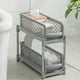 thumbnail image 1 of Cajón multiusos para debajo del fregadero | Organizador deslizante de doble capa para cocina, baño y lavandería | Plástico resistente con soporte de acero inoxidable | Fácil instalación sin, 1 of 7