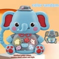 thumbnail image 1 of Cameland Animals Electronic Piano Portable Music Toy With Soft Lights And Multiple Sound Modes Interactive Educational Shape For Early Development Color May Vary, 1 of 7