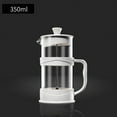 thumbnail image 2 of French Coffee Maker 12 Oz, Presses Tea Makers with Borosilicate Glass Cold and Hot Brew Coffee, 2 of 4
