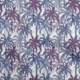 thumbnail image 1 of oneOone Viscose Jersey Purple Fabric Tropical Palm Tree Craft Projects Decor Fabric Printed By The Yard 60 Inch Wide, 1 of 4