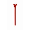 thumbnail image 3 of 3 1/4" (82mm) Yellow Performance Plastic Golf Tees, pack of 15 by Tour Mission, 3 of 5