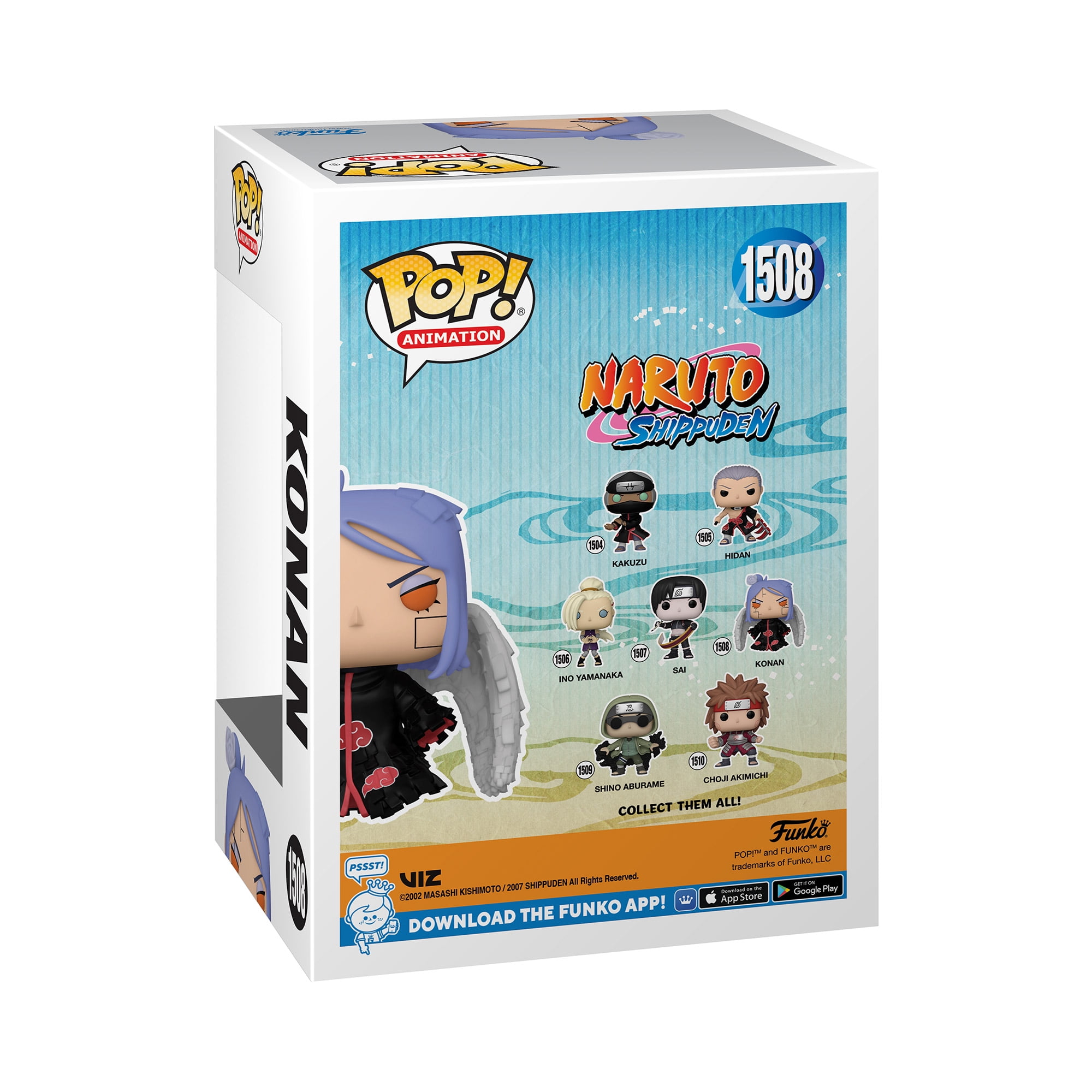 Funko Pop! Naruto: Shippuden Konan Vinyl Figure #1508 - Walmart.com