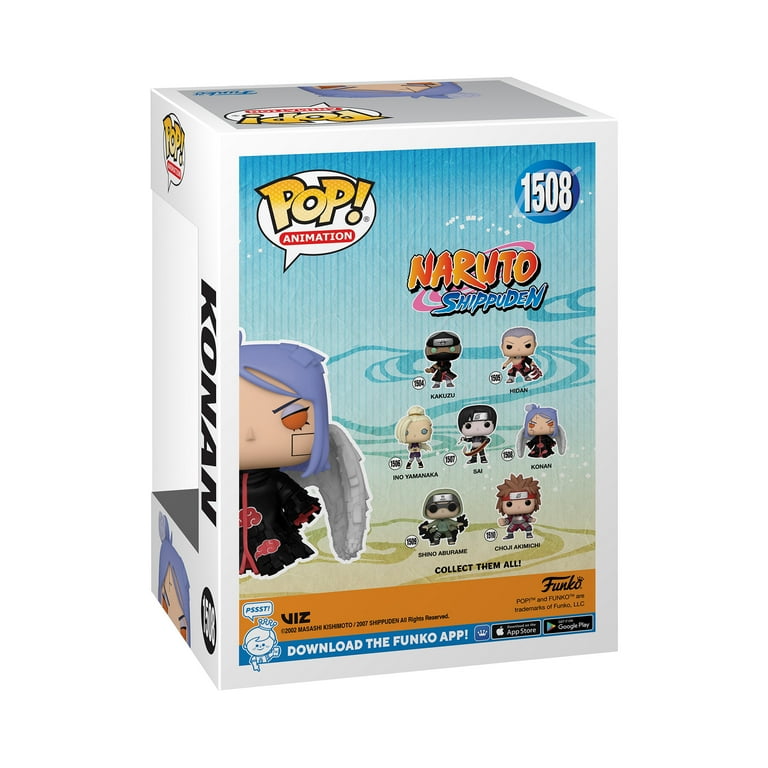 Funko Pop! Naruto: Shippuden Konan Vinyl Figure #1508 - Walmart.com