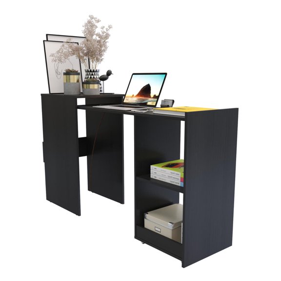 Escritorio Extensible Space V2 Color Wengue negro
