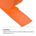 thumbnail image 3 of Lightweight Polypropylene Webbing Strap 1 1/4" 10 Yard Backpack Light Orange for Luggage Cargo Straps, 3 of 5