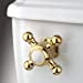 thumbnail image 4 of Kingston Brass KTBX2 Kingston Brass Buckingham Réservoir de Toilette Poignée Transversale, 4 of 4