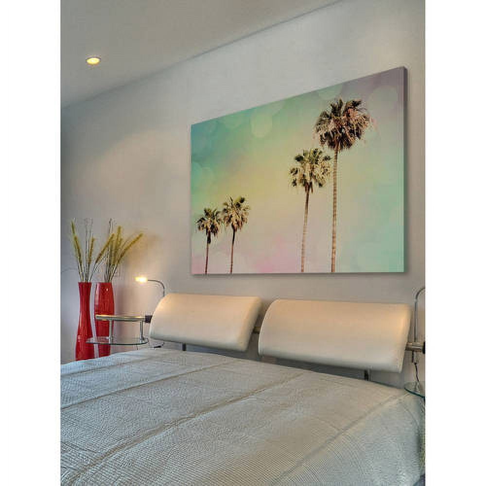 Marmont Hill "Palm Trees II" Painting Print on Wrapped Canvas