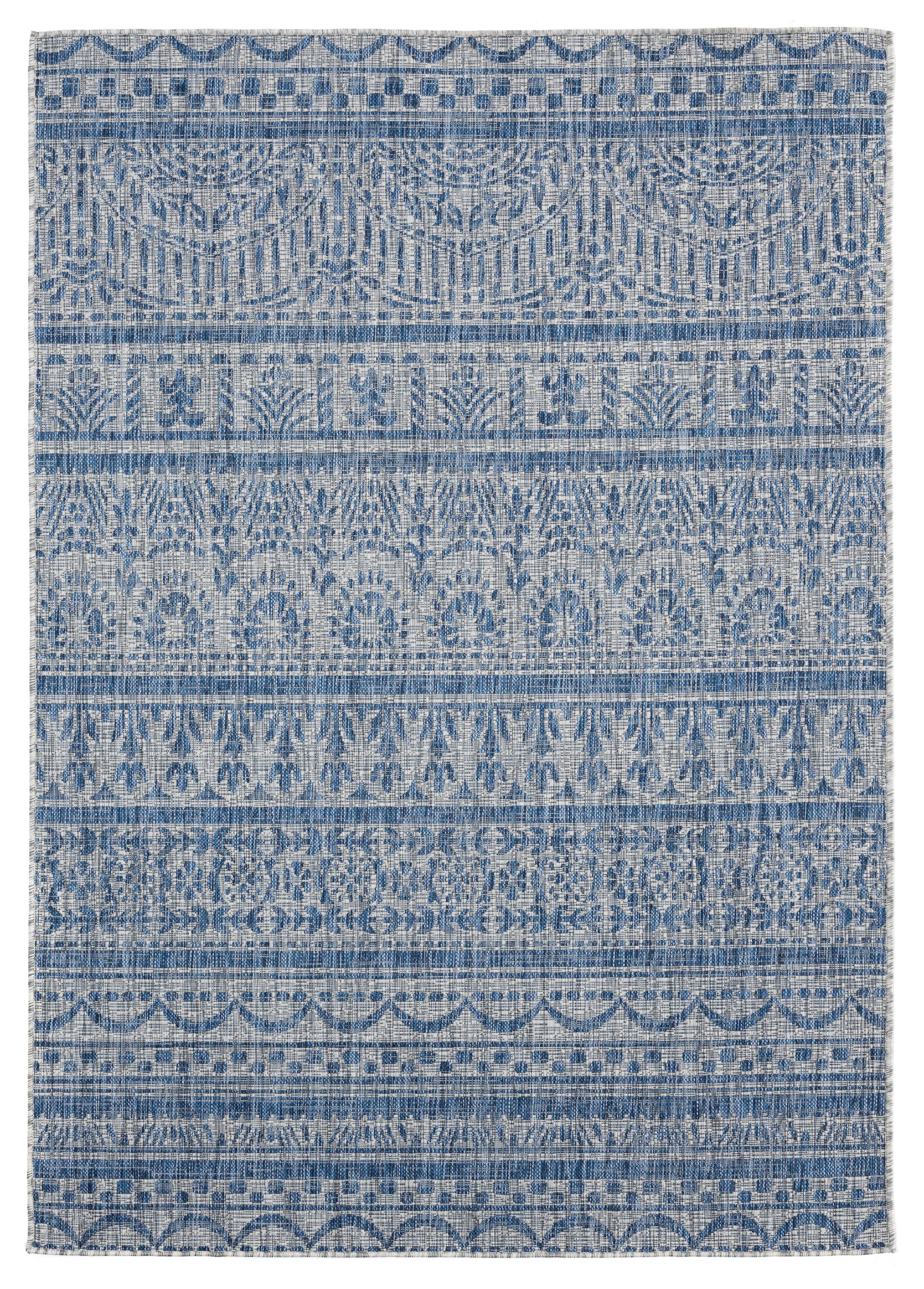 United Weavers Mali Keown Transitional Geometric Area Rug, Blue, 7'10" x 10'6"