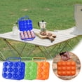 thumbnail image 2 of PEIBang Camping Egg Holder,Egg Carrier 12 Grids,Egg Storage Box with Handle,Shockproof Egg Storage Container for Outdoor Camping Picnic, 2 of 4