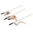 thumbnail image 1 of Minkissy 3Pack Cat Toys Stick Assorted Color for Cat Owners, 1 of 3