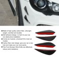 thumbnail image 4 of Couteau à Vent Modifié pour Voiture en Fibre de Carbone Universel, 4 Pcs Auto-Adhésif, Réduit la Résistance au Vent, 4 of 8