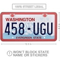 thumbnail image 4 of WWS-Bling License Plate Frame, Crystal License Plate Cover, Car License Plate Holder with Rhinestone Crystal Diamond Screw Set - 2 Pack (BLACK2), 4 of 4