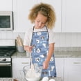 thumbnail image 4 of Dog with Woof and Bark Kids Aprons for Girls and Boys,Adjustable Neck Strap Toddler Aprons for Kids Cooking Baking, 4 of 7