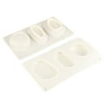 thumbnail image 1 of Cobblestone Shaped Cake Mold 3D Pebbled Pastry Mold Silicone Baking Mold, 1 of 12