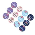 thumbnail image 1 of serony 12pcs Baby Monthly Milestone Stickers Floral Newborn Girls Month Stickers First Year Photo Props, 1 of 8