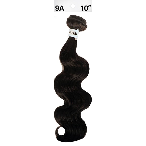 RAW 100% Virgin Human Hair Body Wave Bundle 10" - Natural Color