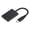 Black, variant on ANXPTIME 2 in 1 USB C Hubs AR Glasses Docking Station Offering PD Charging and Data