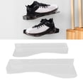 thumbnail image 1 of Estante De Exposición De Zapatos Flotantes, 2 Paquetes Estantes De Zapatos Acrílicos Para Pared, Estante De Zapatillas Flotantes De Forma L Para Dormitorio, Colección De, 1 of 7