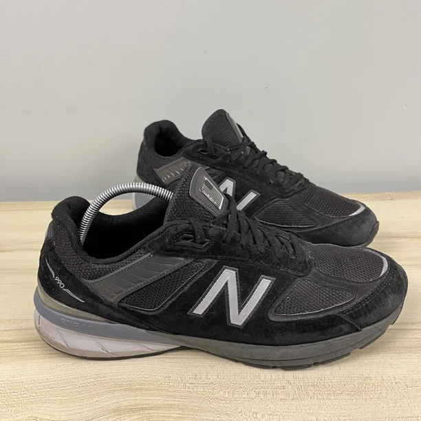 NEW BALANCE 990v5 Shoes Mens Size 14 D Black Walking Casual Sneakers Made in USA