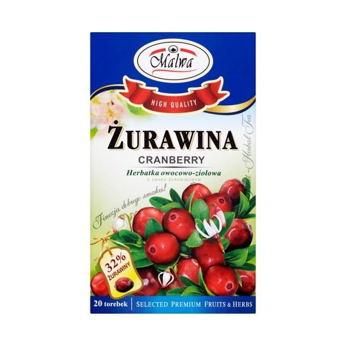 Malwa Cranberry Fruit Tea 40g 20 teabags