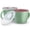 Mint/Coral, variant on Kook 25-Oz Soup Cup Travel Mug with Handle & Microwave Lid, Set of 2 Blueberry & Orange