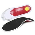 thumbnail image 1 of LSLJS Black Surface Shockproof Lightweight Arch Support Orthopedic Insole, Women Insoles, 1 of 1