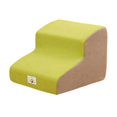 thumbnail image 4 of Escaleras para perros para camas altas, cómodas, para uso en interiores, suaves, estables, con base antideslizante, multifuncionales para perros peque 2 pasos amarillo, 4 of 8