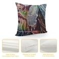 thumbnail image 4 of YINGXI Pillow Home Decorative Cover Case Beautiful Square Standard Pillow Case for Women Men Girls Boy Sofa Bedroom Livingroom 24x24in, 4 of 5