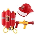 thumbnail image 2 of Juego de juguetes de agua con pulverizador de bomberos para actividades al libre, correa de hombro ajustable, pulverizador de agua para niños,, 2 of 9