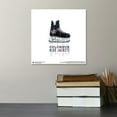 thumbnail image 4 of Gallery Pops NHL Columbus Blue Jackets - Drip Skate Wall Art, Unframed Version, 12" x 12", 4 of 5