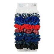 Time and Tru Bandana Hair Tie Set, 10-Pack